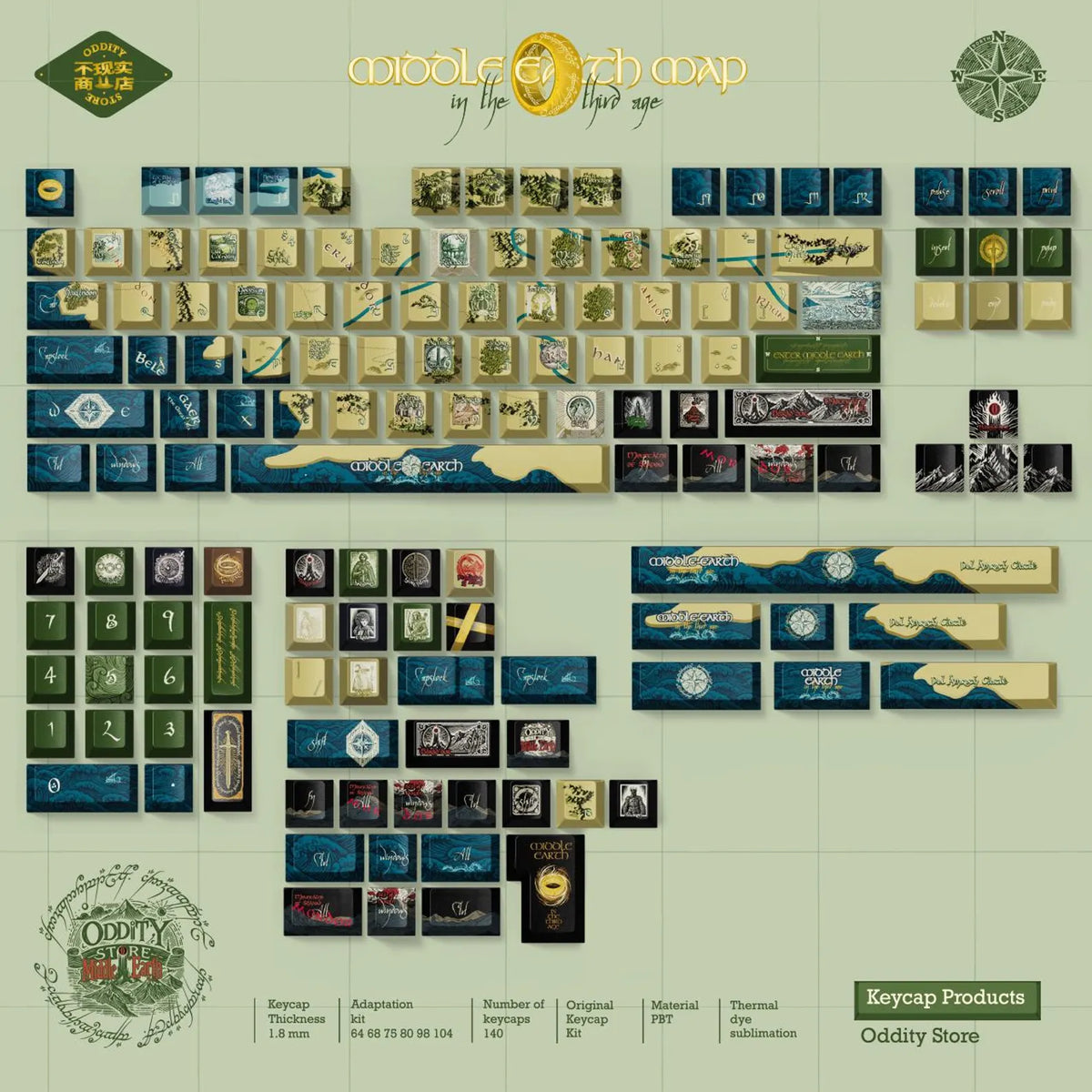 Middle Earth Map
